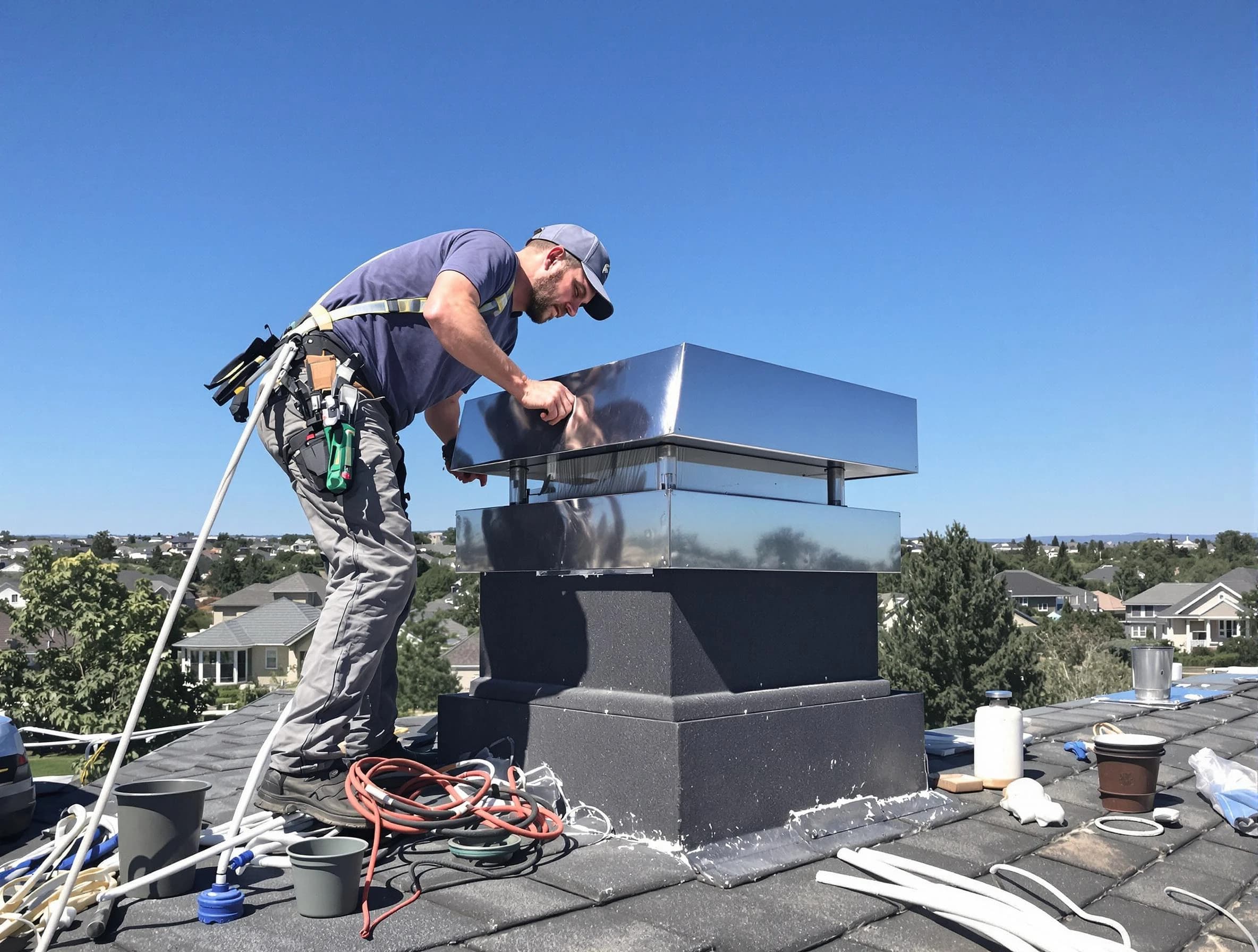 Chimney Cap Services service in Forest Hills, PA